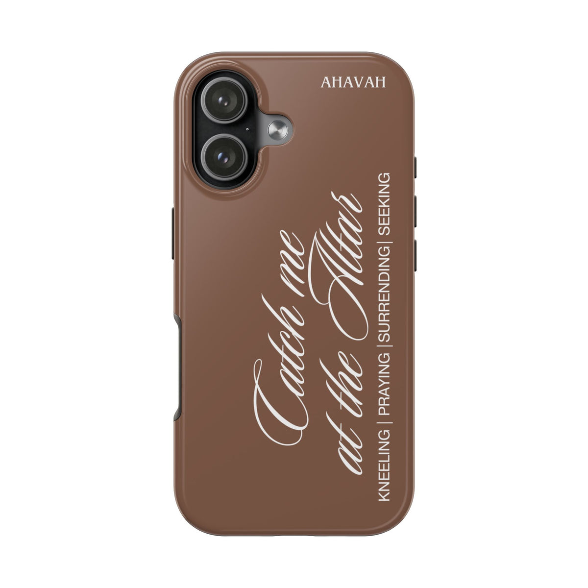 Catch Me at the Altar Phone Case - Cocoa