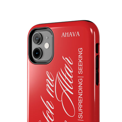 "Catch Me at the Altar" Red Phone Case