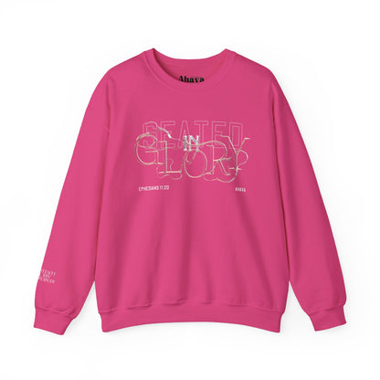 Seated in Glory |  Ephesians 1:20 Sweatshirt