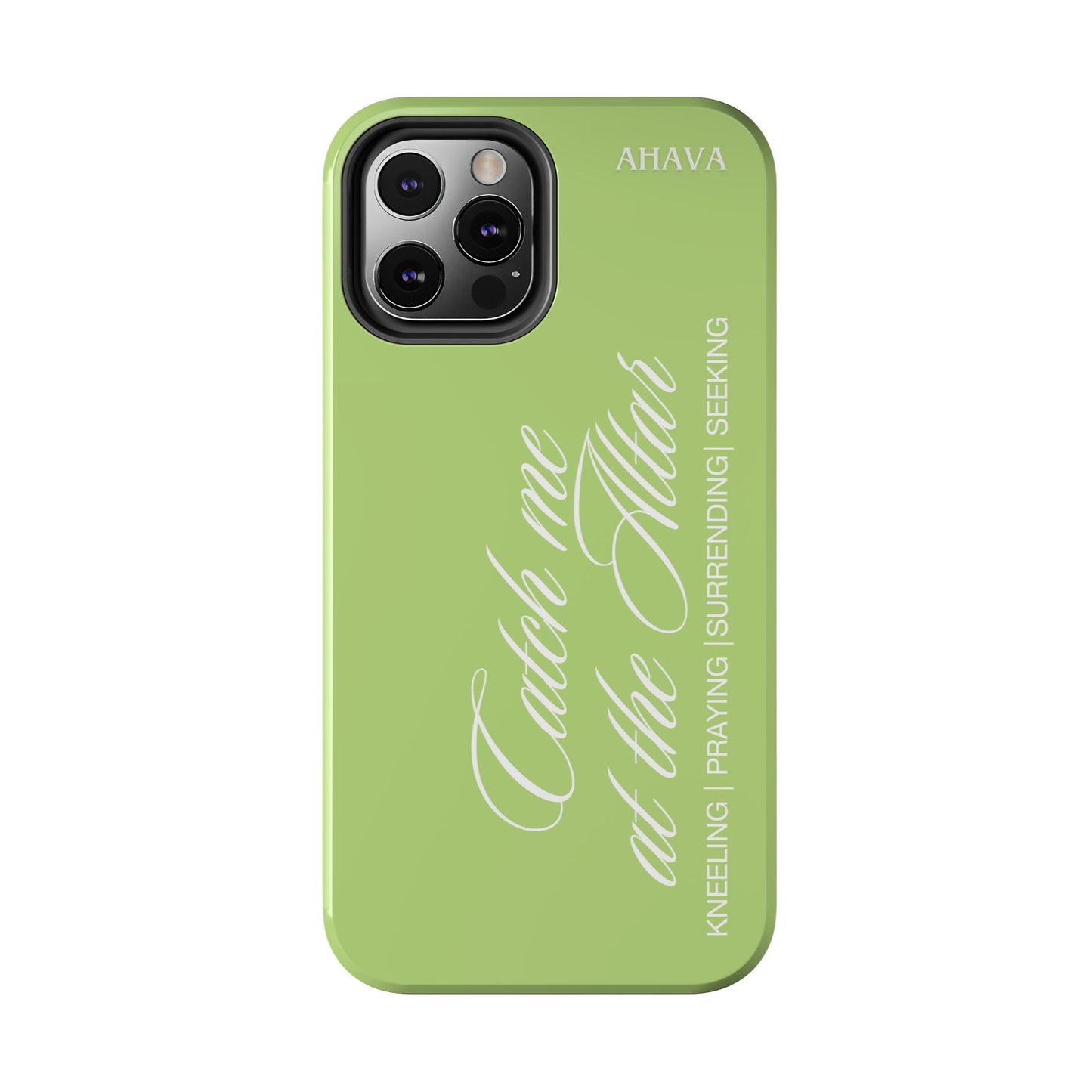 "Catch Me at the Altar" Matcha Tea Phone Case