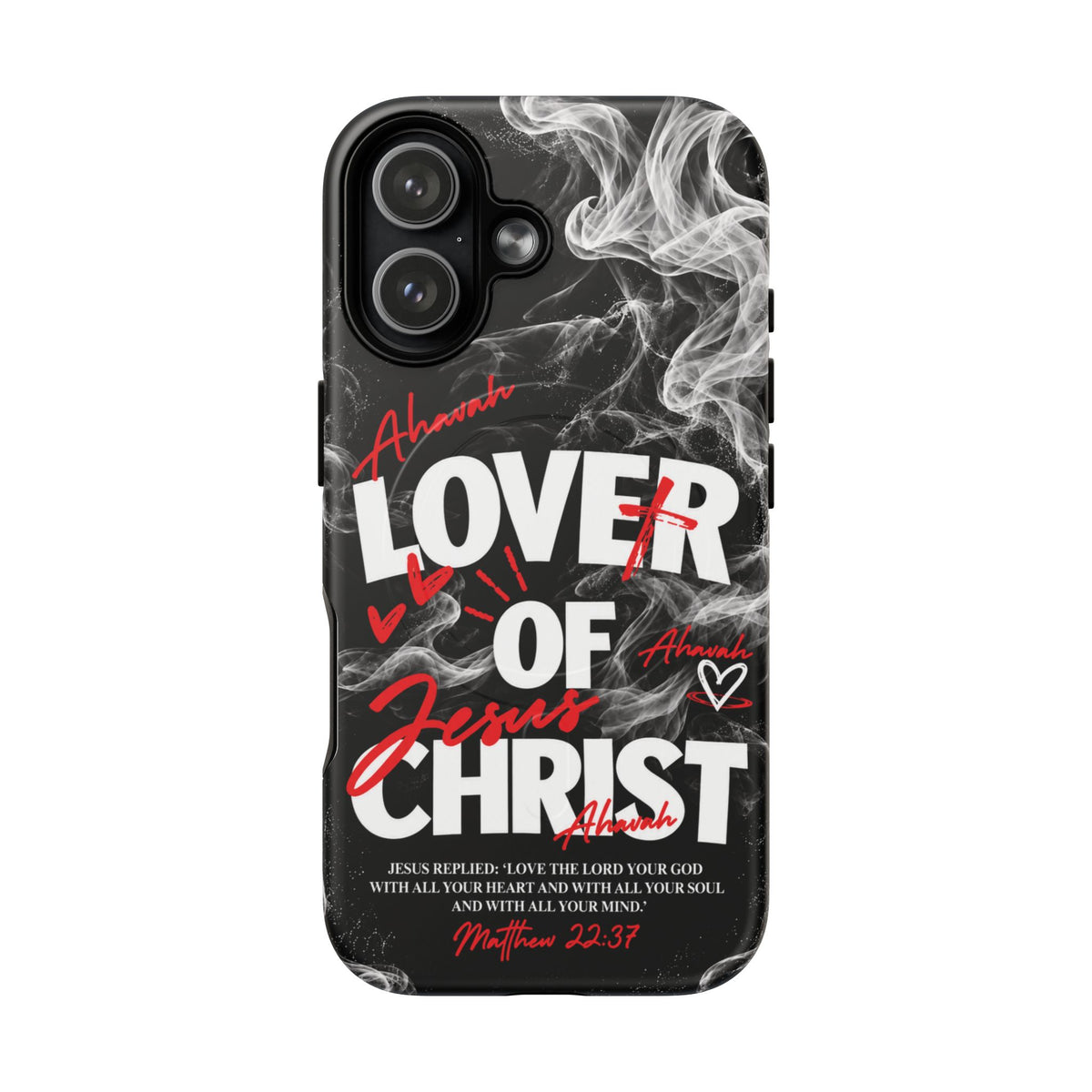 Lover of Christ | Matthew 22:37 MagSafe Phone Case