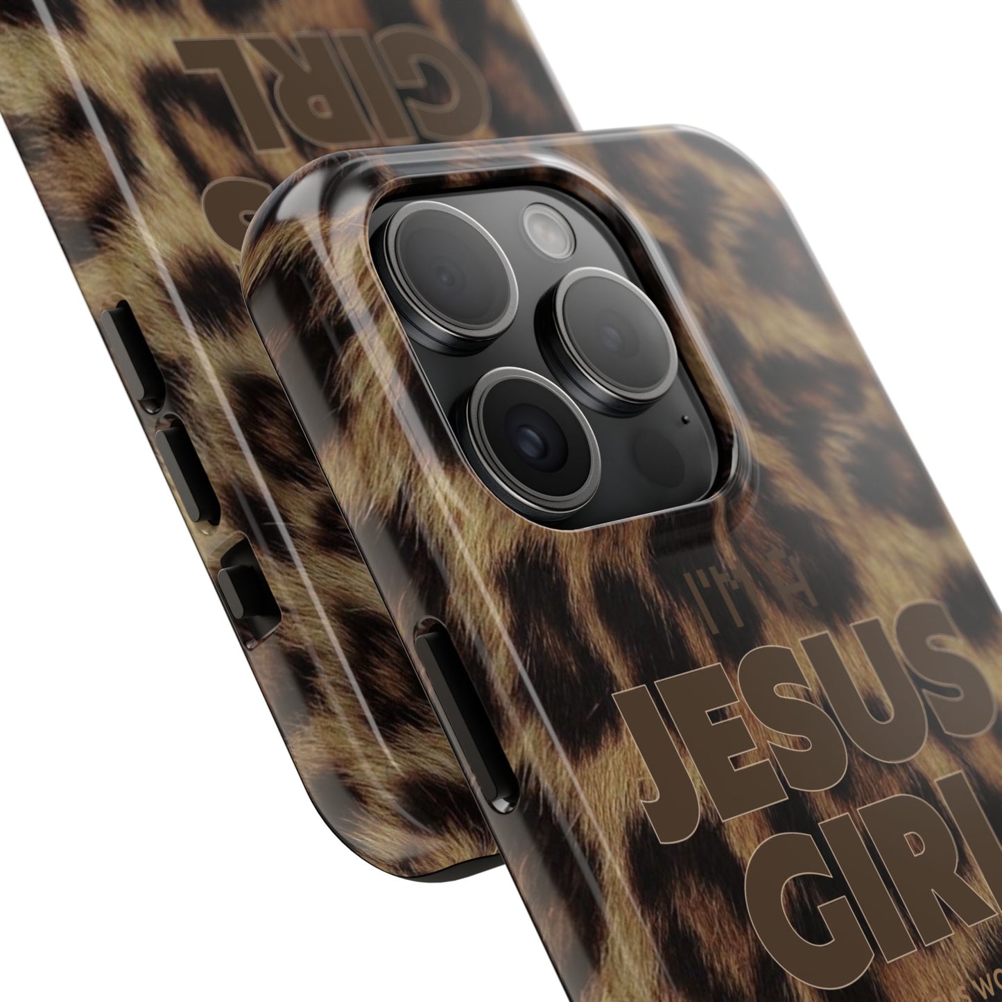 I'm a Jesus Girl Case - Leopard