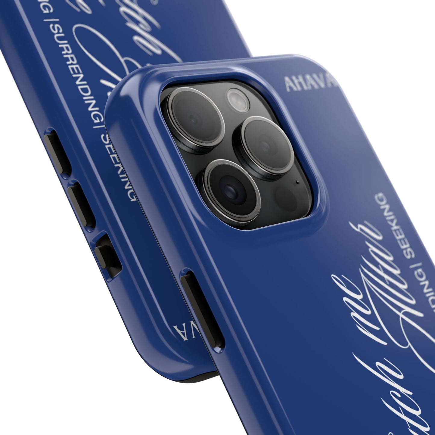 "Catch Me at the Altar" Blue Phone Case