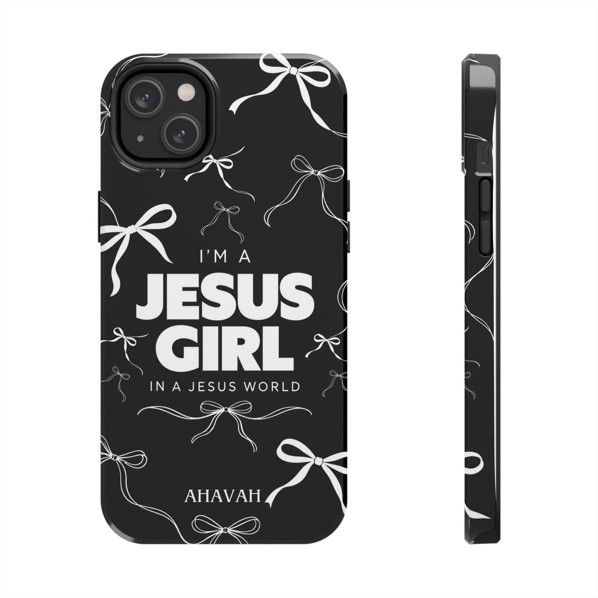 I'm a Jesus Girl Case - Midnight Black
