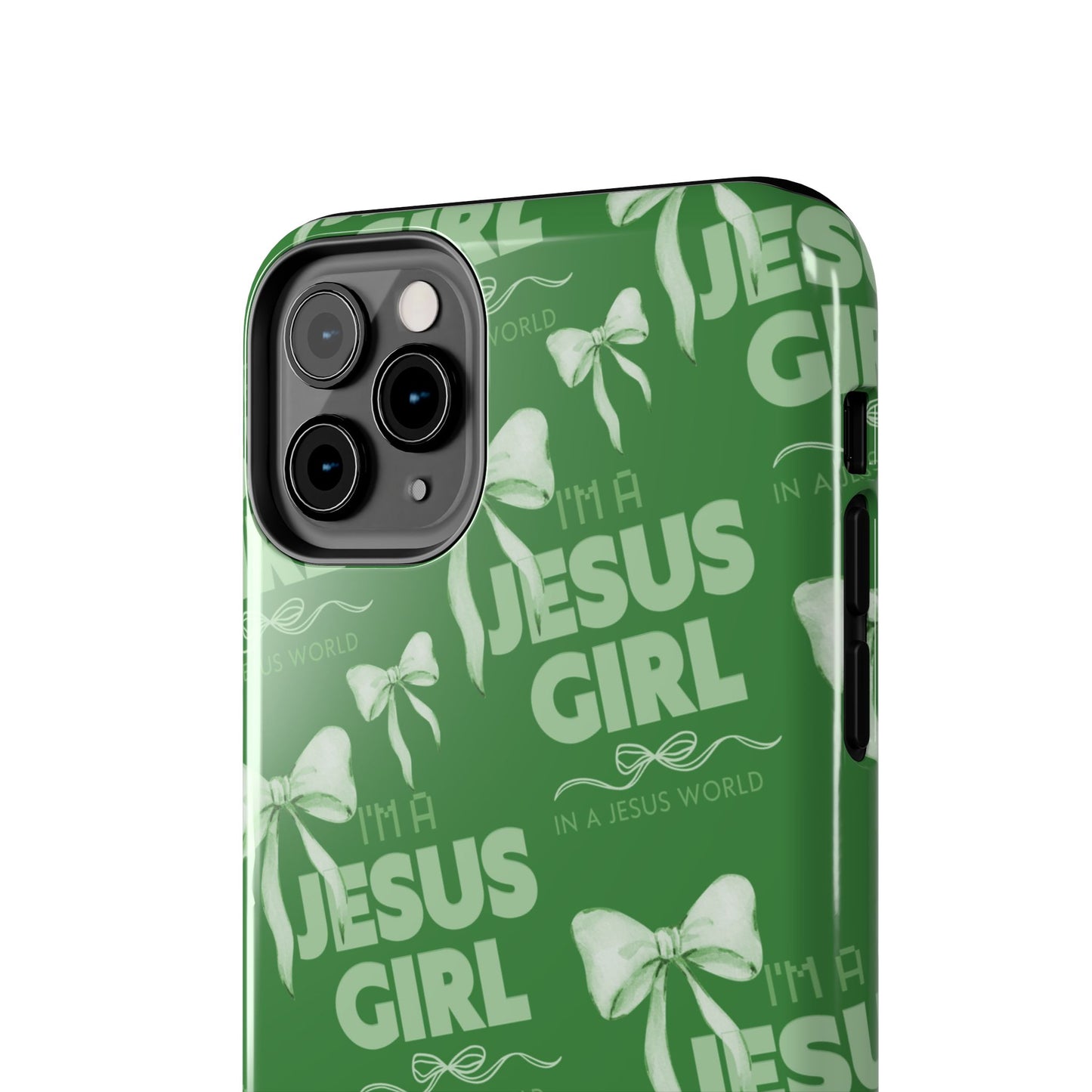 I'm a Jesus Girl Case - Green