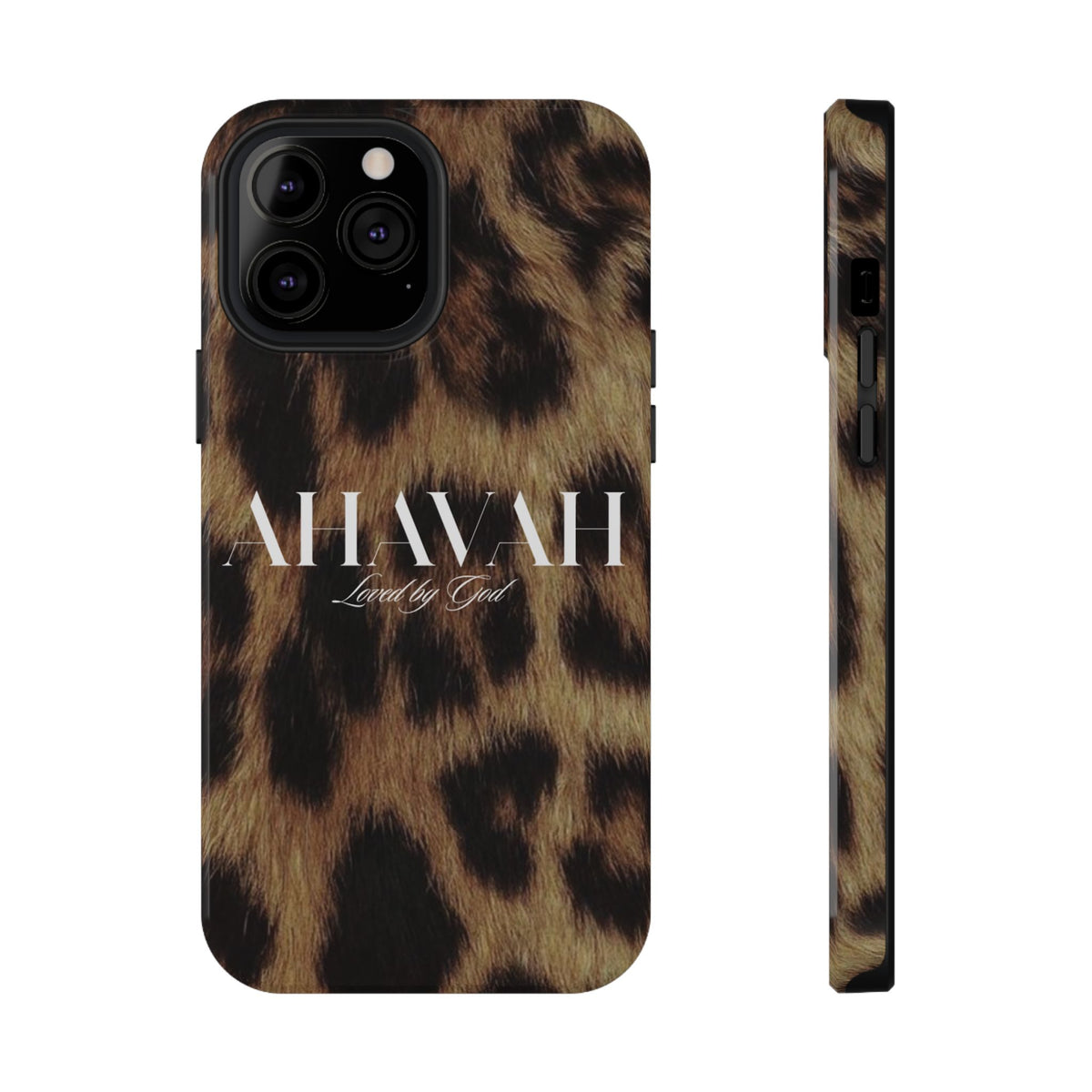 Leopard Print Ahavah Phone Case