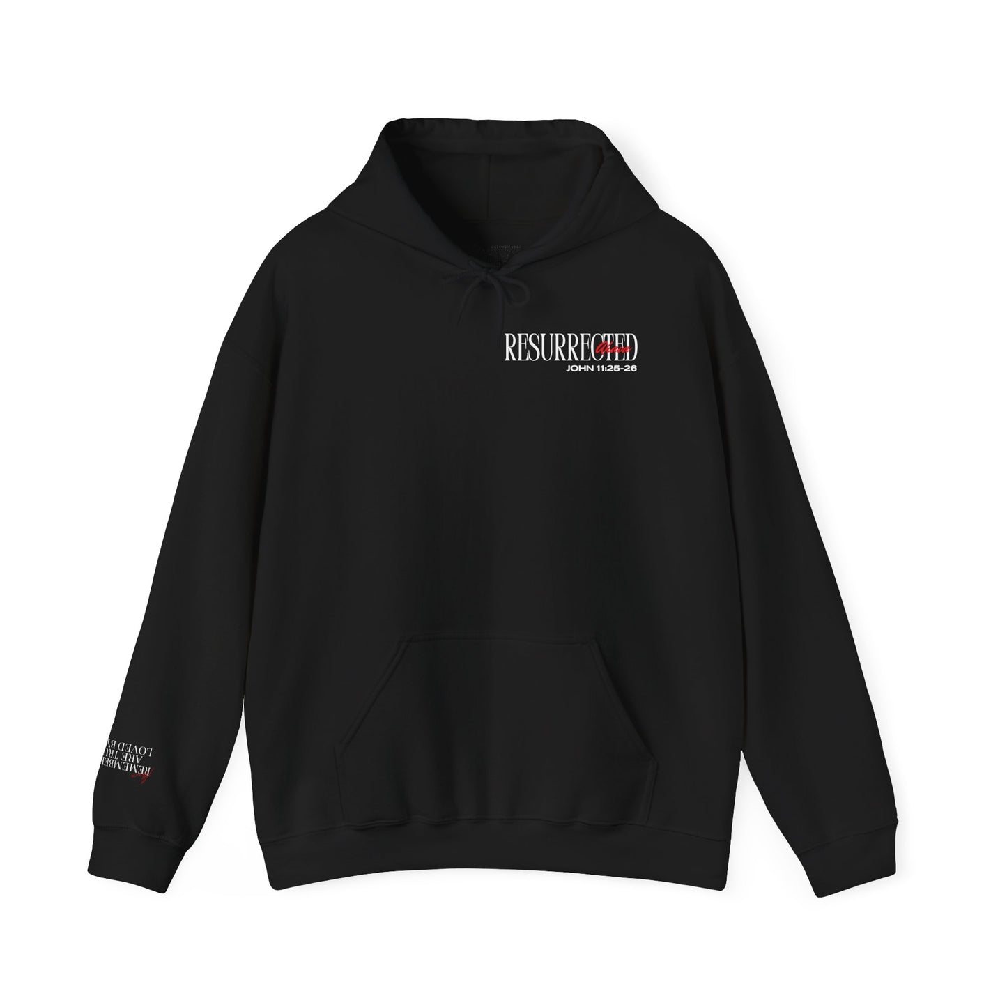 Resurrection and the Life | John 11:25 Hoodie