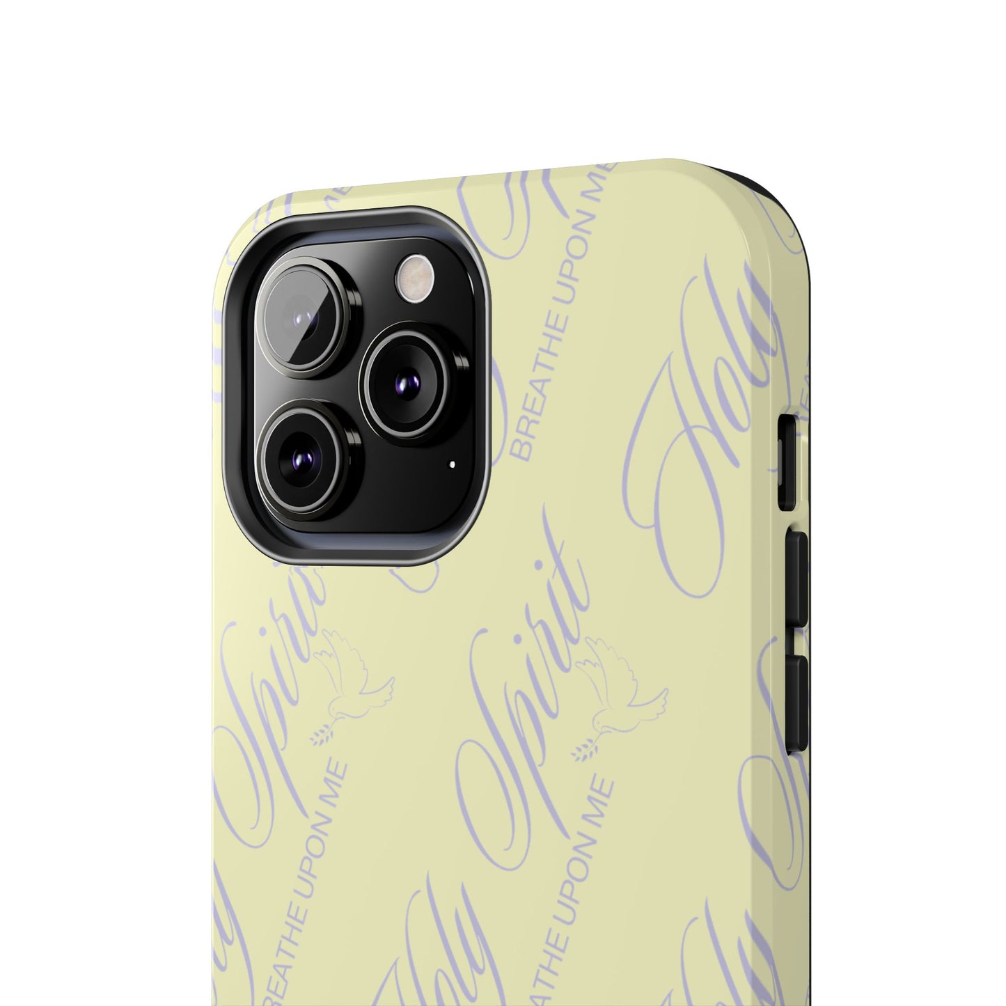 "Holy Spirit, Breathe Upon me" Buttercream Phone Case