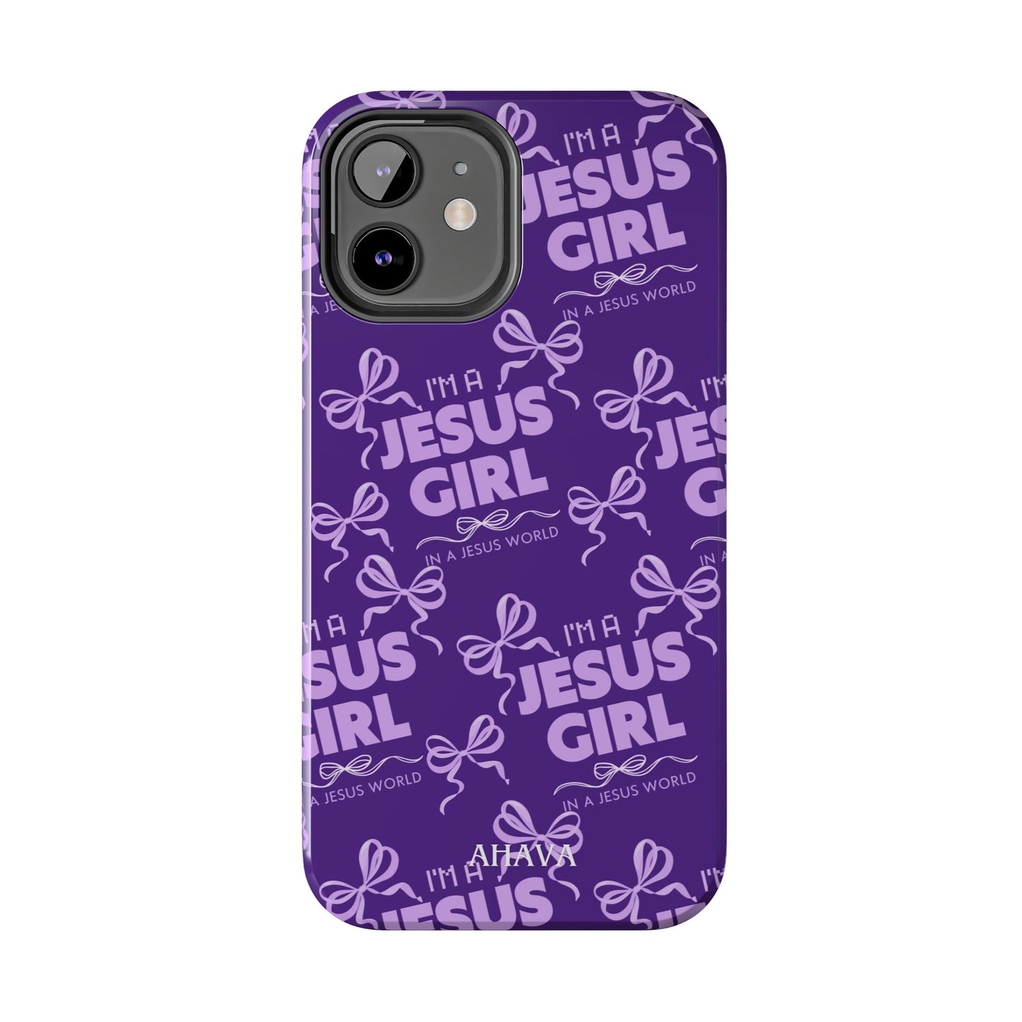 I'm a Jesus Girl Phone Case - Purple