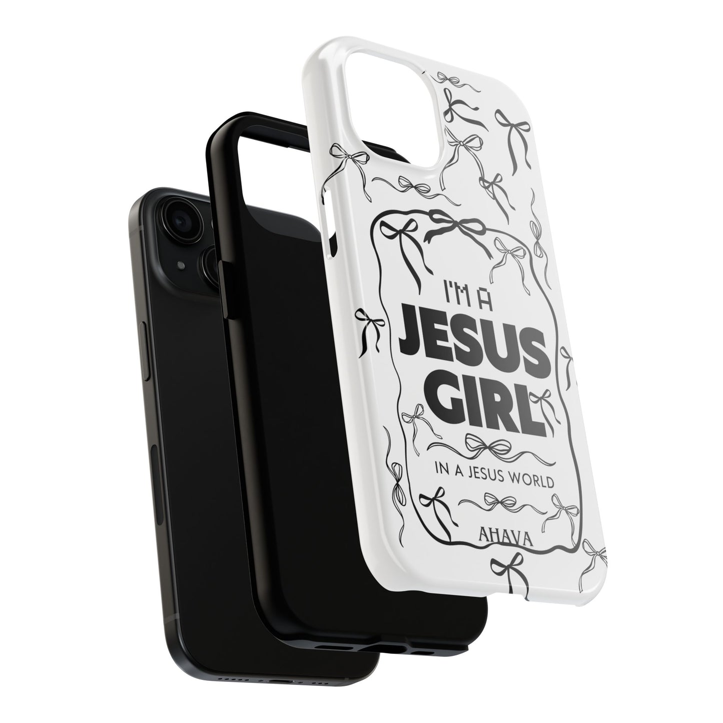 I'm a Jesus Girl  Case - black