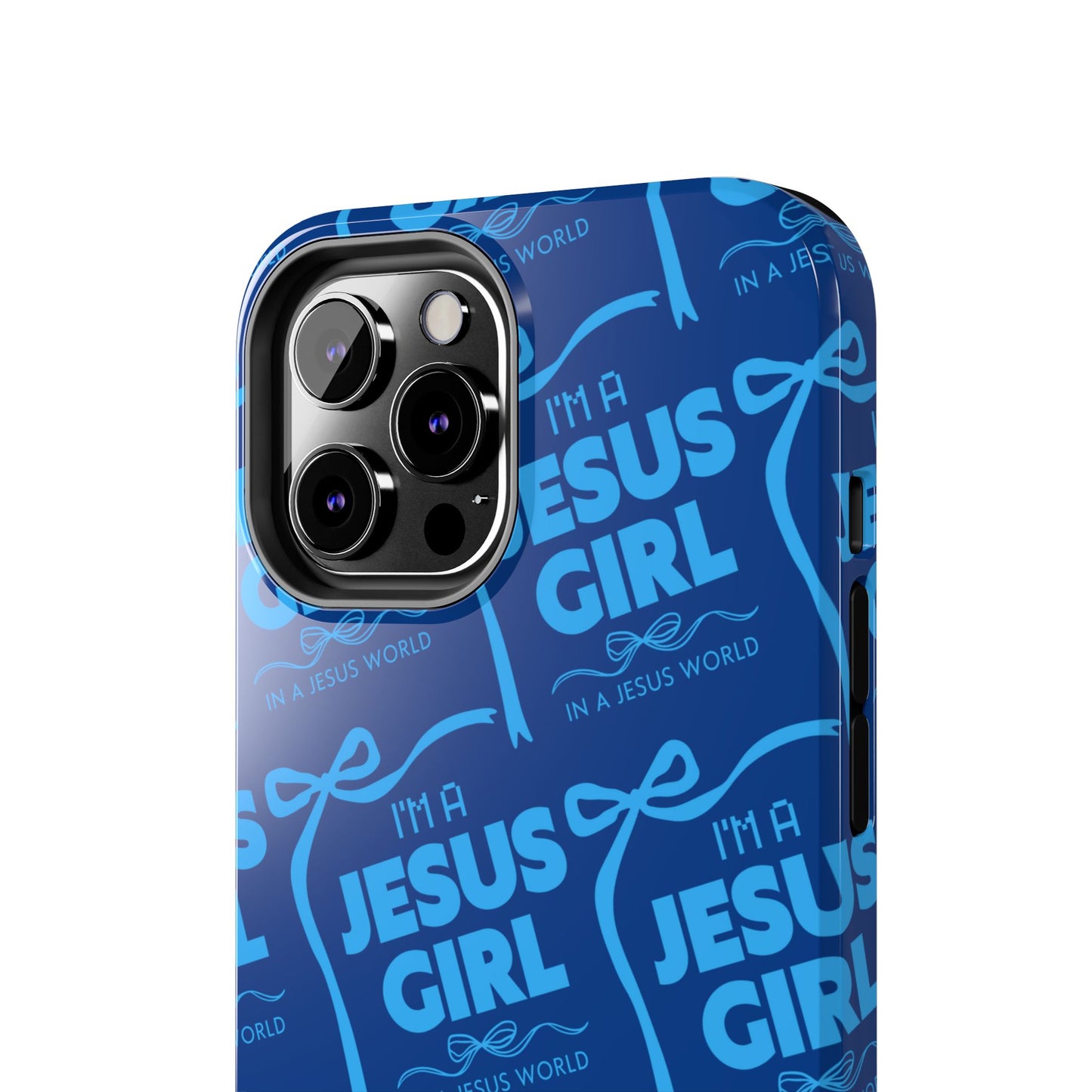 I'm a Jesus Girl Phone Case - Blue
