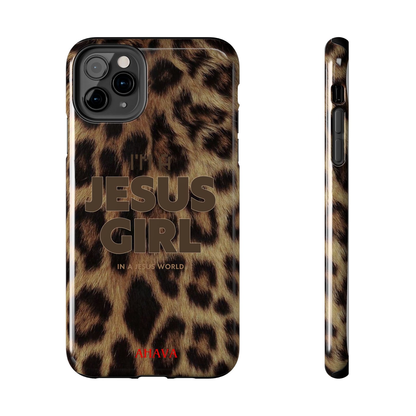 I'm a Jesus Girl Case - Leopard