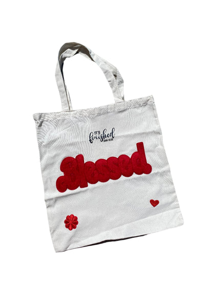 RED Blessed Tote