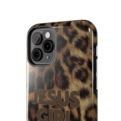 I'm a Jesus Girl Case - Leopard