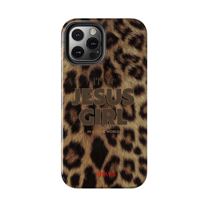 I'm a Jesus Girl Case - Leopard