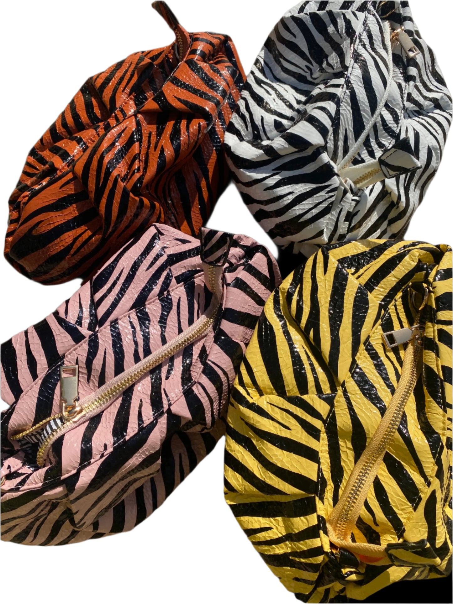 Zebra clutch