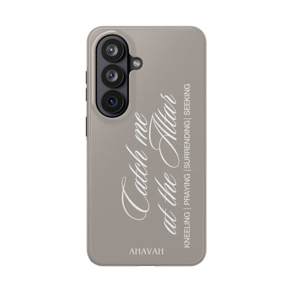 Catch Me at the Altar | Stone Altar Phone Case