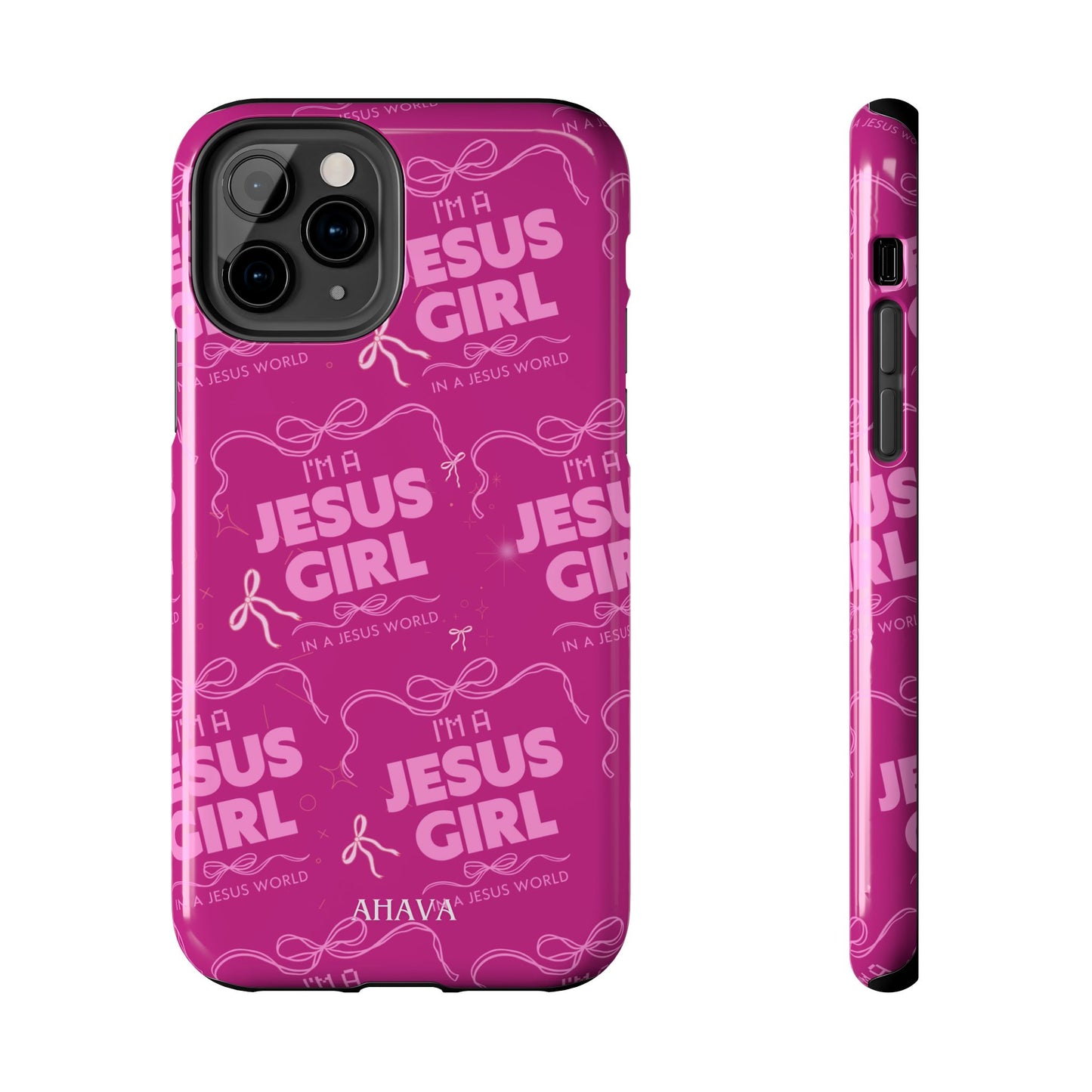 I'm a Jesus Girl Phone Case - Pink