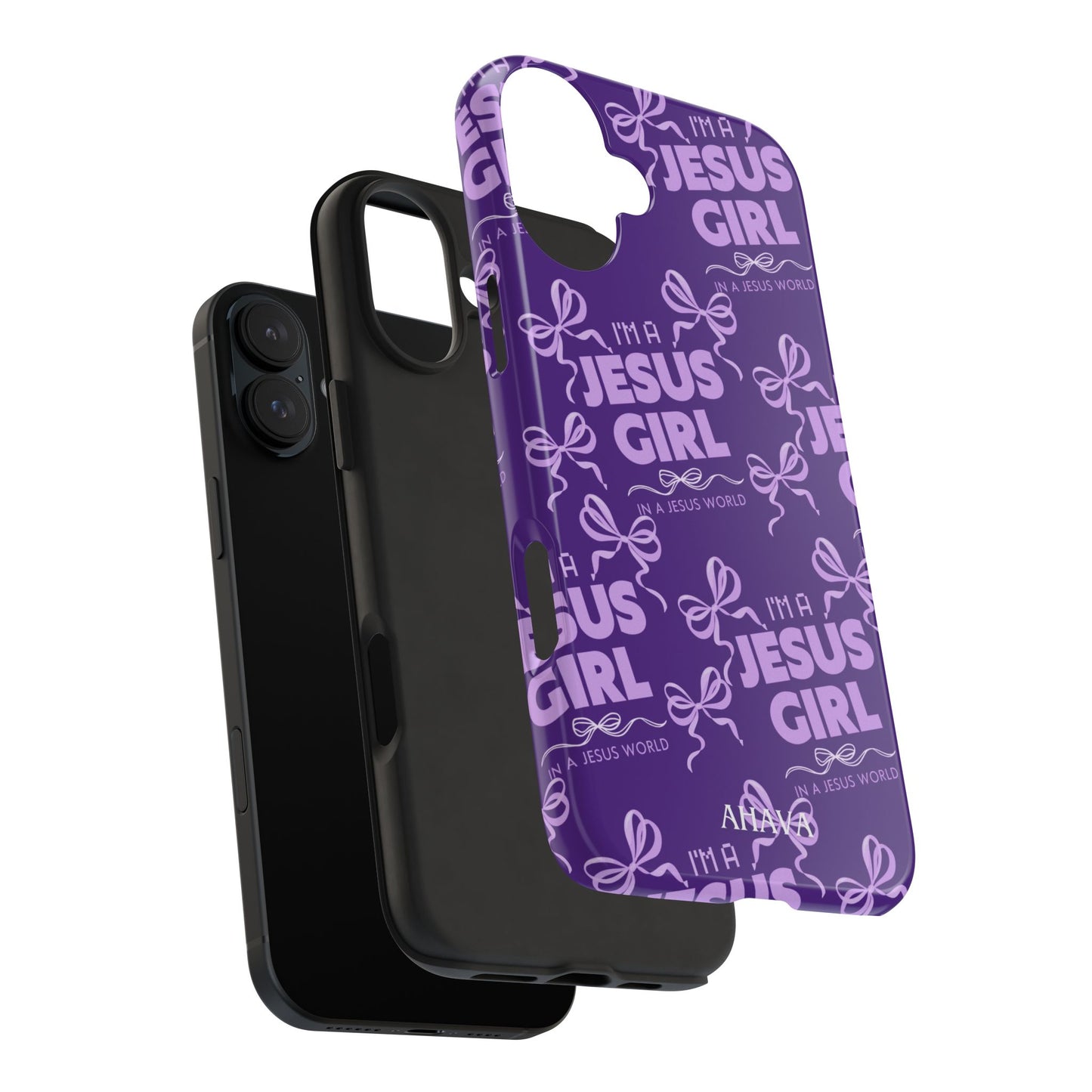 I'm a Jesus Girl Phone Case - Purple