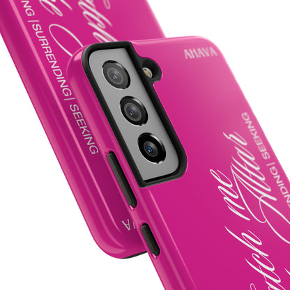 "Catch Me at the Altar" Hot Pink Phone Case