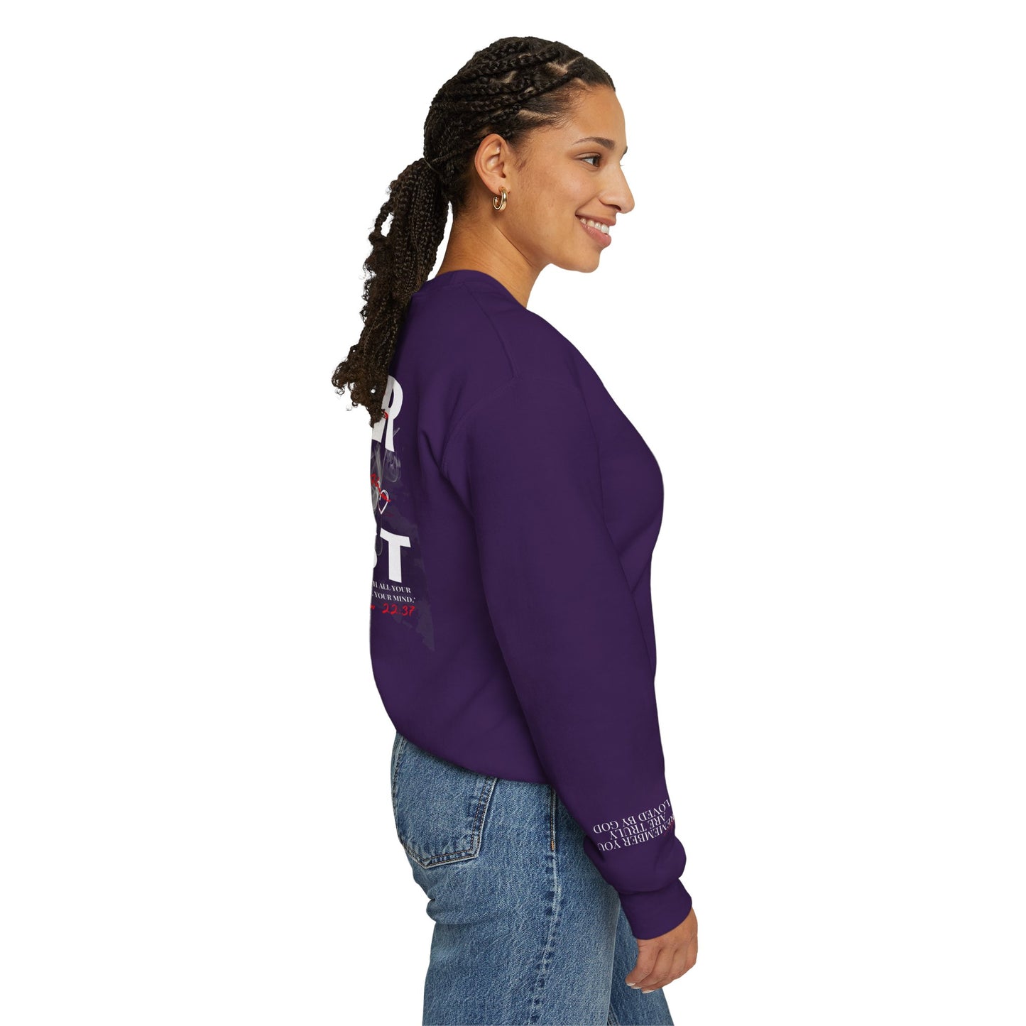 Lover of Christ Sweatshirt | Matthew 22:37