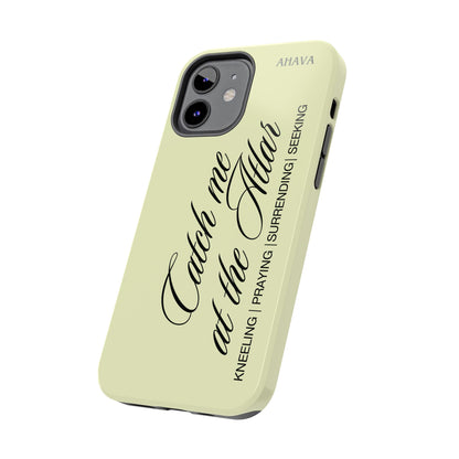 "Catch Me at the Altar" Lemon Phone Case