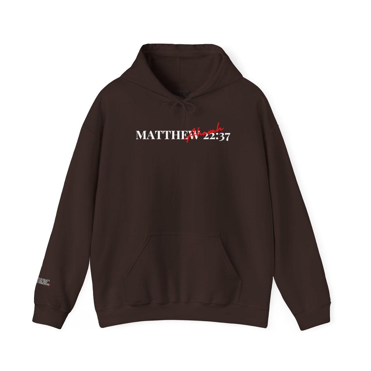 Lover of Christ | Matthew 22:37 Hoodie
