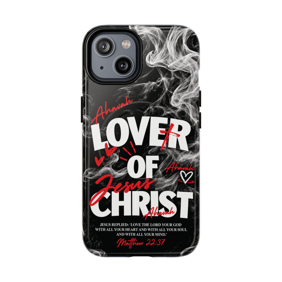 Lover of Christ | Matthew 22:37 MagSafe Phone Case