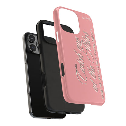 "Catch Me at the Altar" Dusty Rose Phone Case