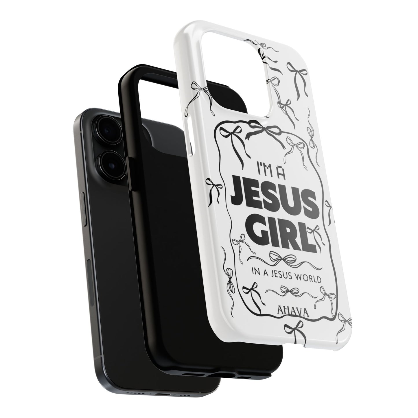 I'm a Jesus Girl  Case - black