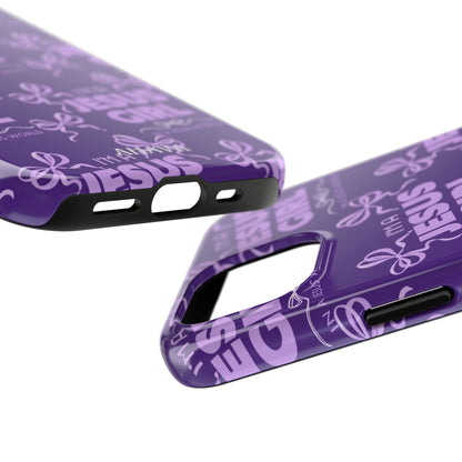 I'm a Jesus Girl Phone Case - Purple
