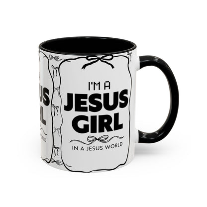 I'm a Jesus Girl Mug - Black