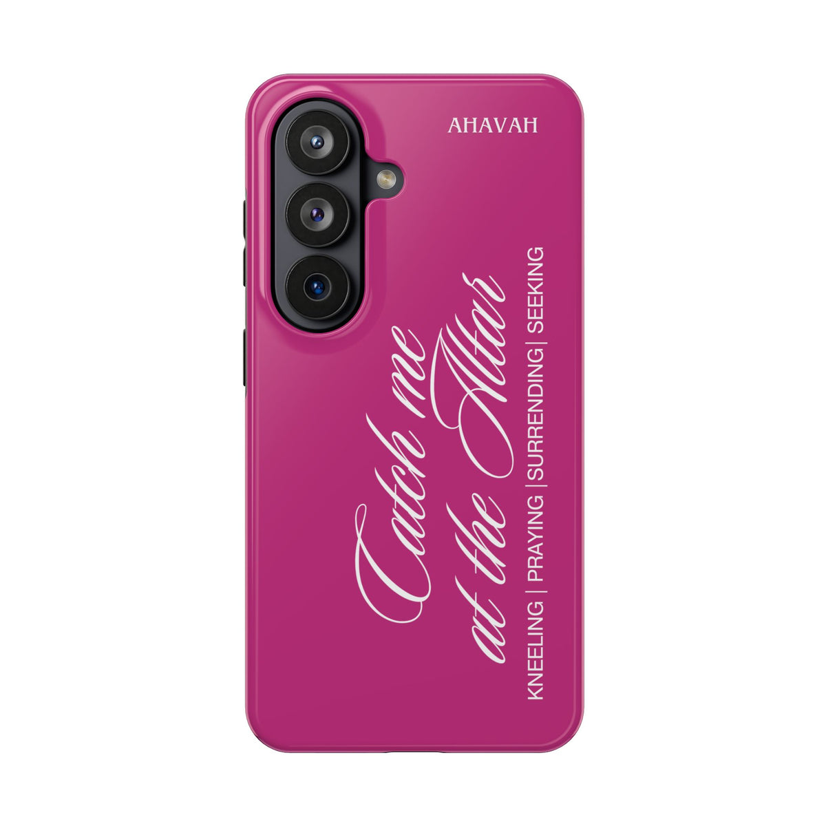 Catch Me at the Altar Phone Case - 	Berry Rose