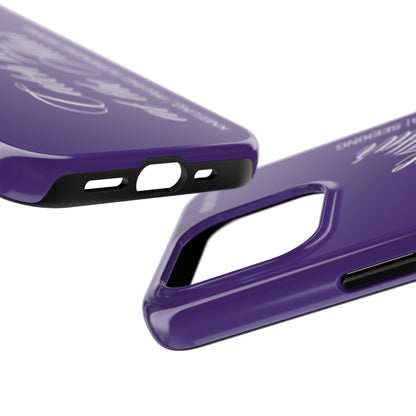 "Catch Me at the Altar" Purple Phone Case