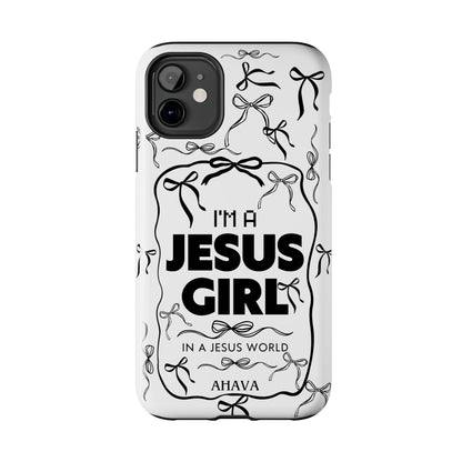 I'm a Jesus Girl  Case - black