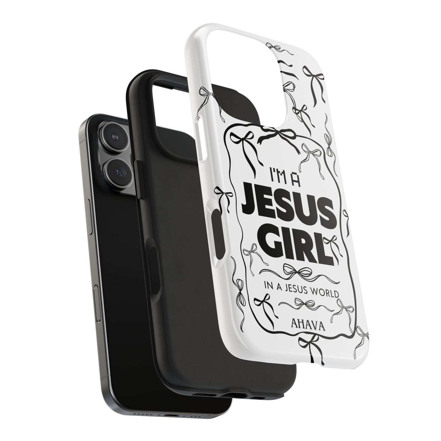 I'm a Jesus Girl  Case - black