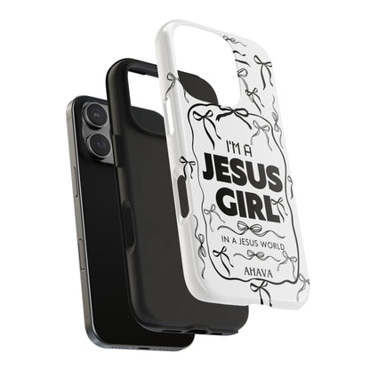 I'm a Jesus Girl  Case - black
