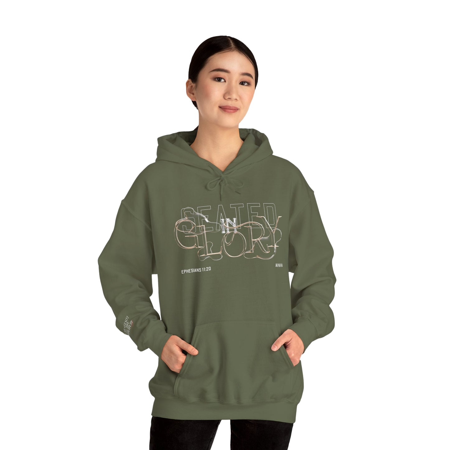 Seated in Glory |  Ephesians 1:20 Hoodie