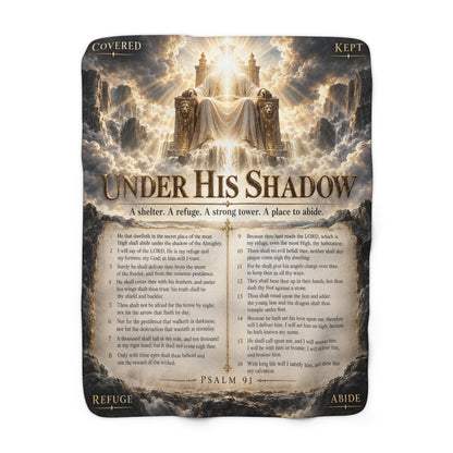 Under His Shadow Psalm 91 Prayer Blanket