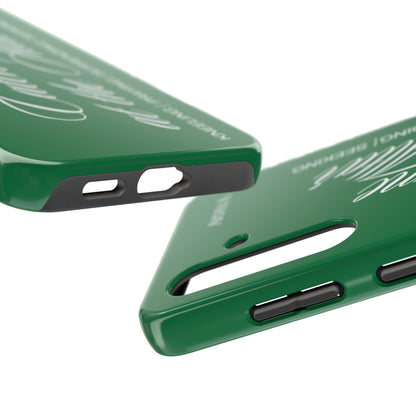 "Catch Me at the Altar" Green Phone Case