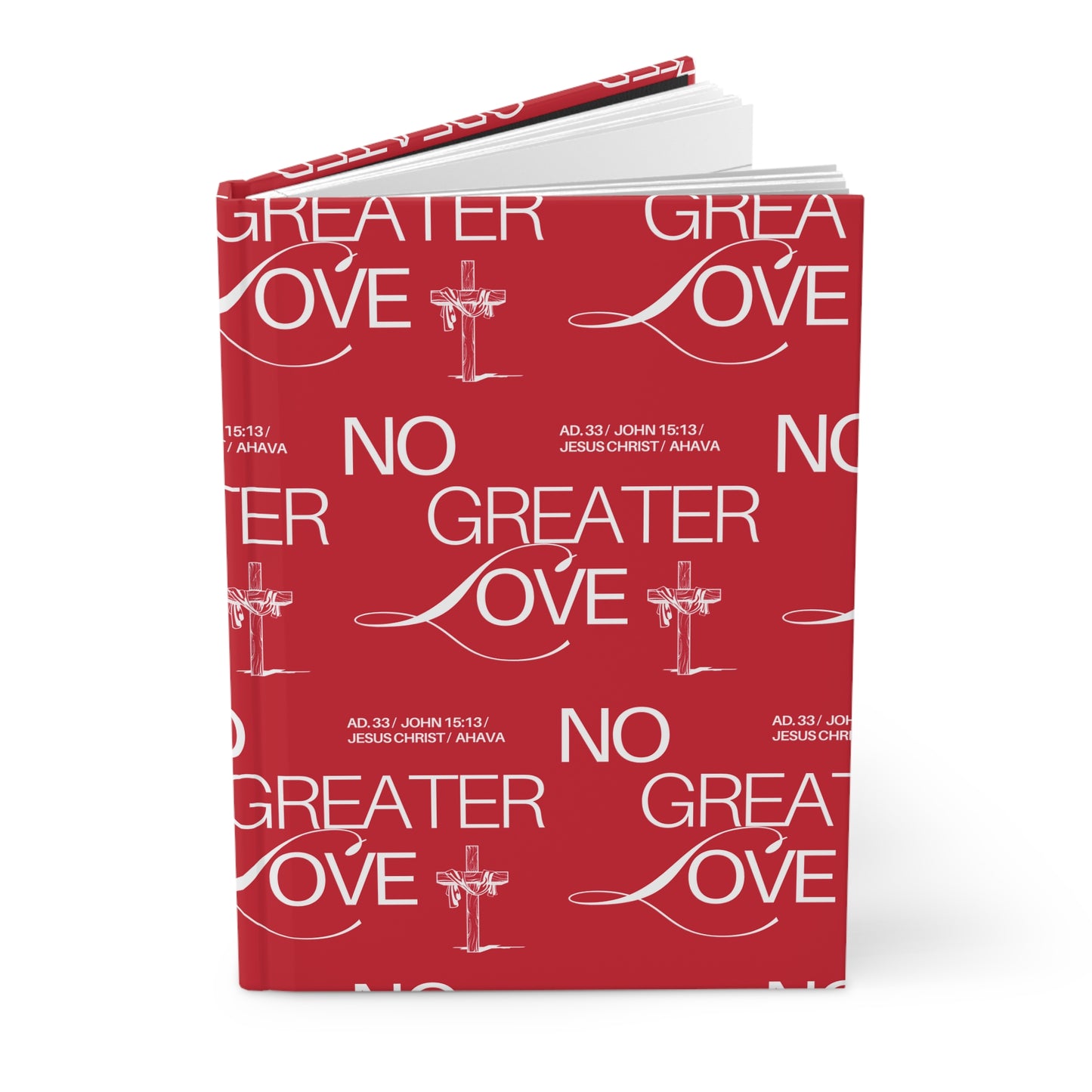 "No Greater Love" (Red) Journal