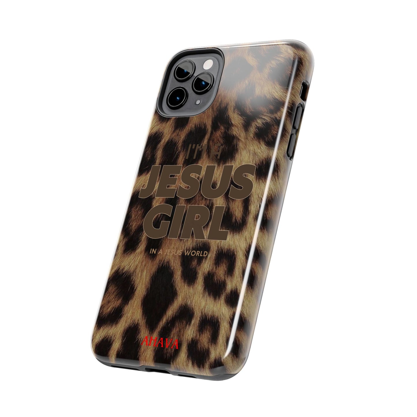I'm a Jesus Girl Case - Leopard