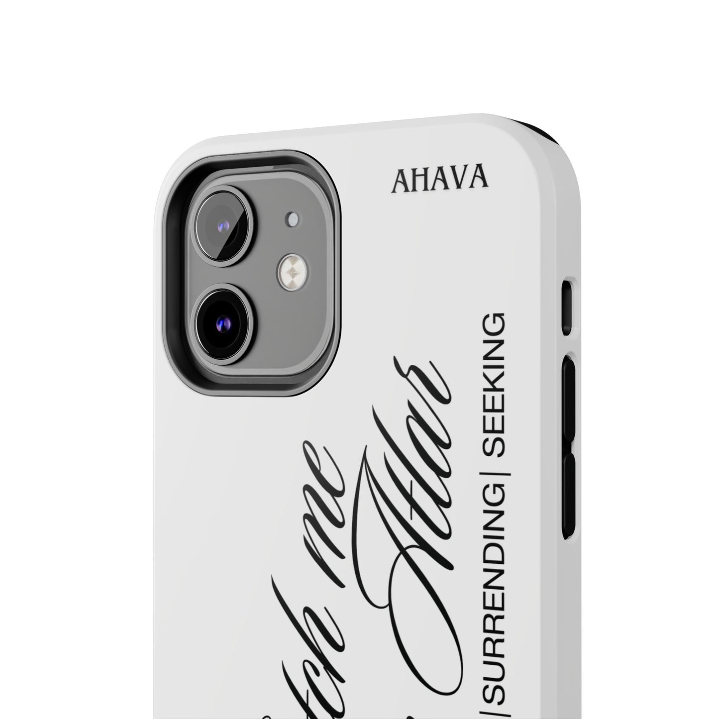 "Catch Me at the Altar" White Phone Case