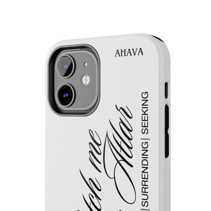 "Catch Me at the Altar" White Phone Case