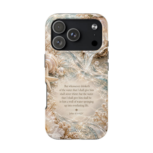 John 14:14 Everlasting life Phone Case
