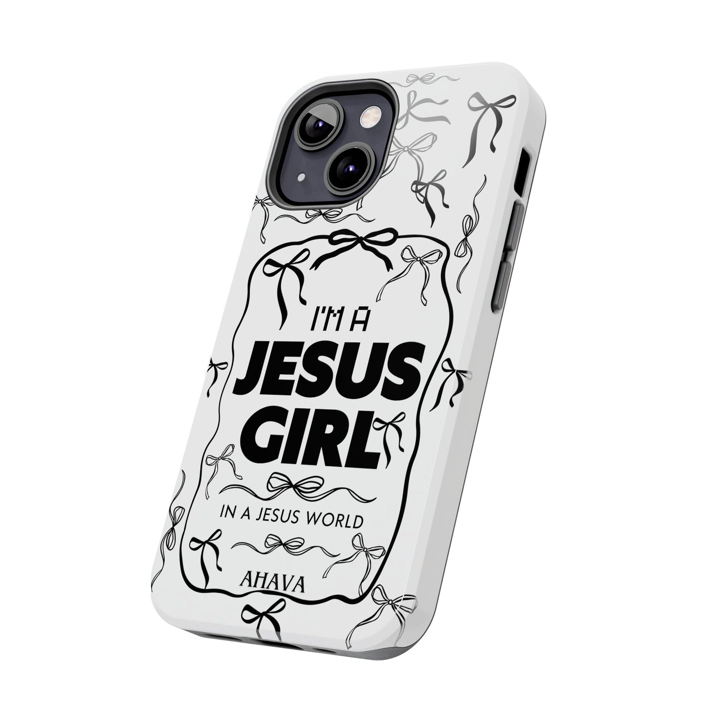 I'm a Jesus Girl  Case - black