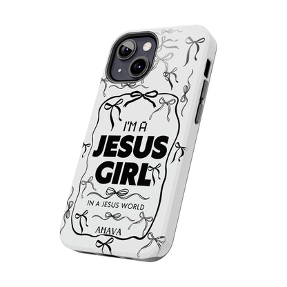I'm a Jesus Girl  Case - black