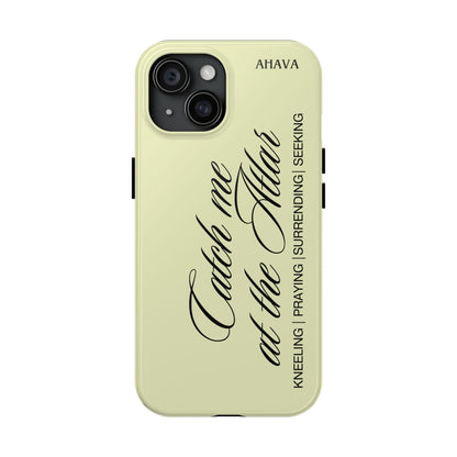 "Catch Me at the Altar" Lemon Phone Case