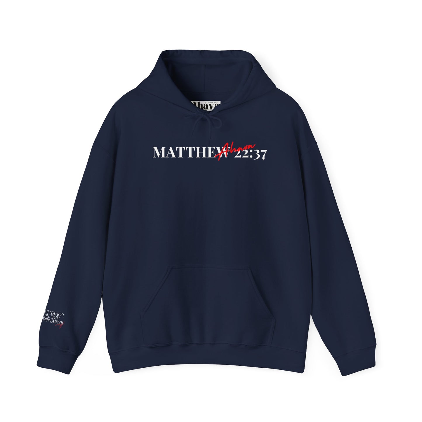 Lover of Christ Hoodie | Matthew 22:37