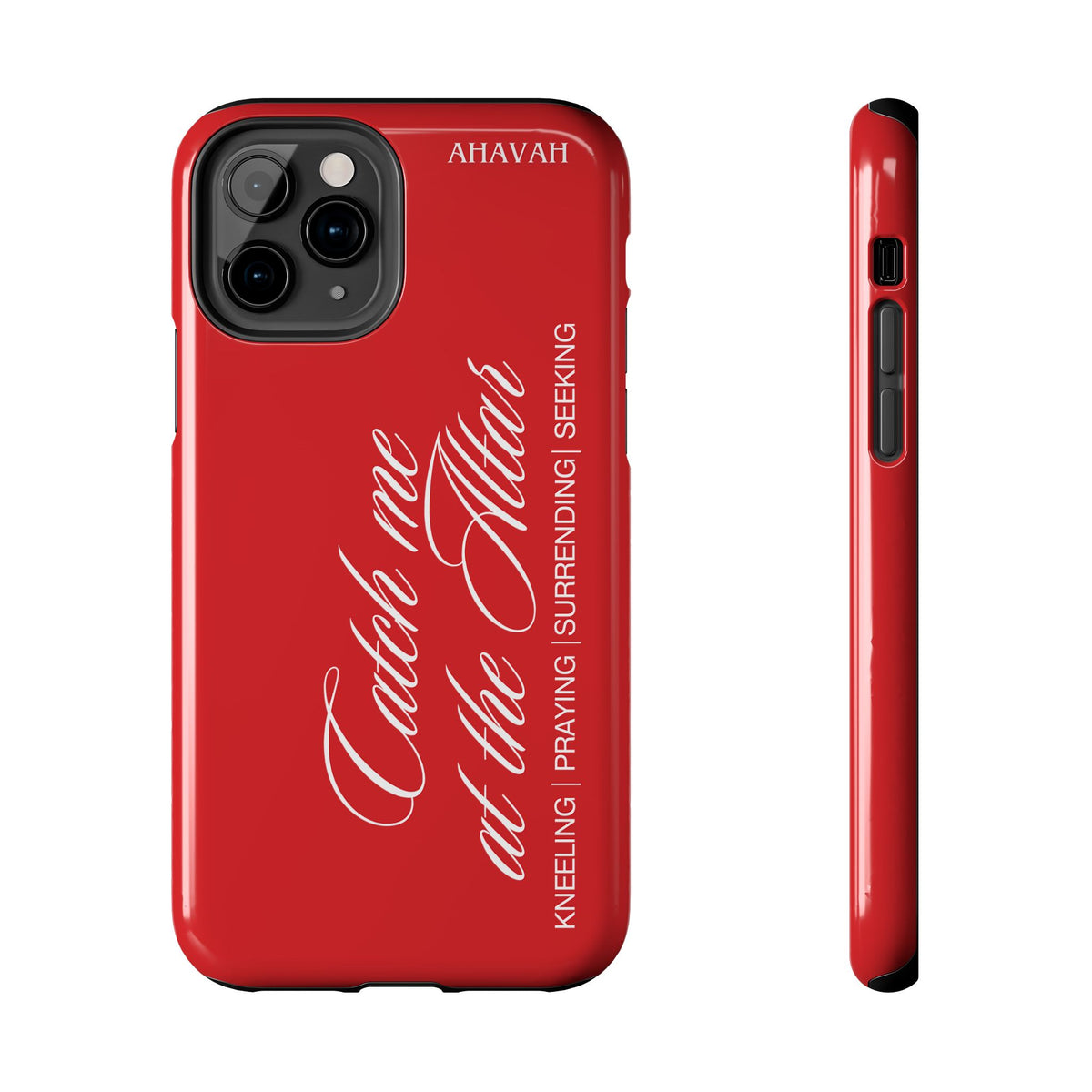 Catch Me at the Altar Phone Case - Redeemed Red
